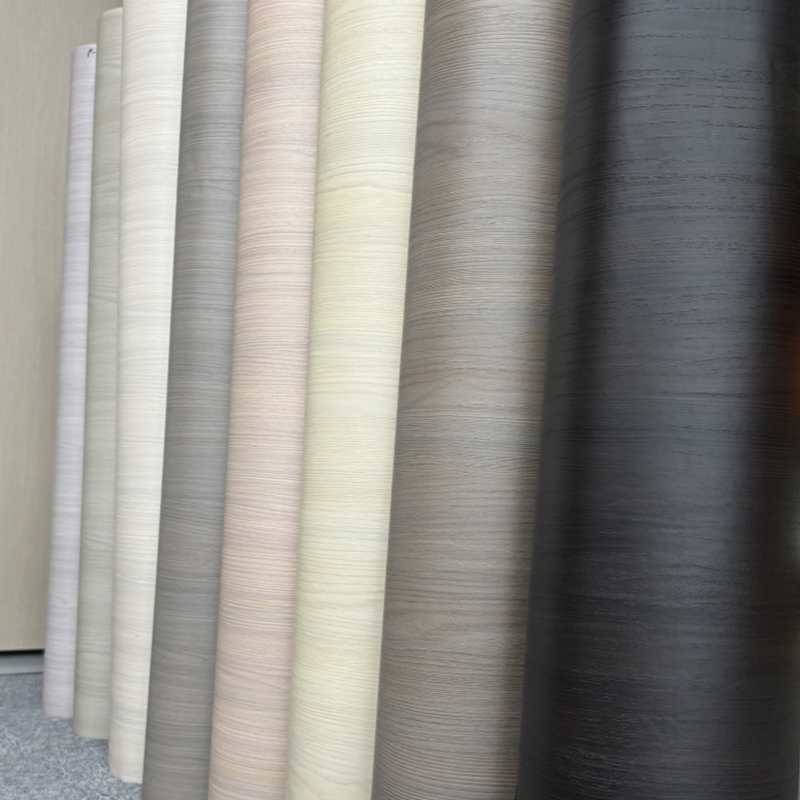 Ahşap Tahıl Çizilmez PVC Dekoratif Film